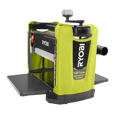 12-1/2-Inch Corded Thickness Planer With Planer Knives And Dust Hood – 15 Amp