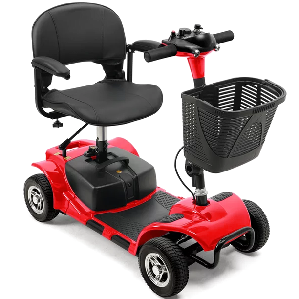UltraLite 4-Wheel Mobility Scooter, Portable, Lightweight, 14-Mile Range – A898