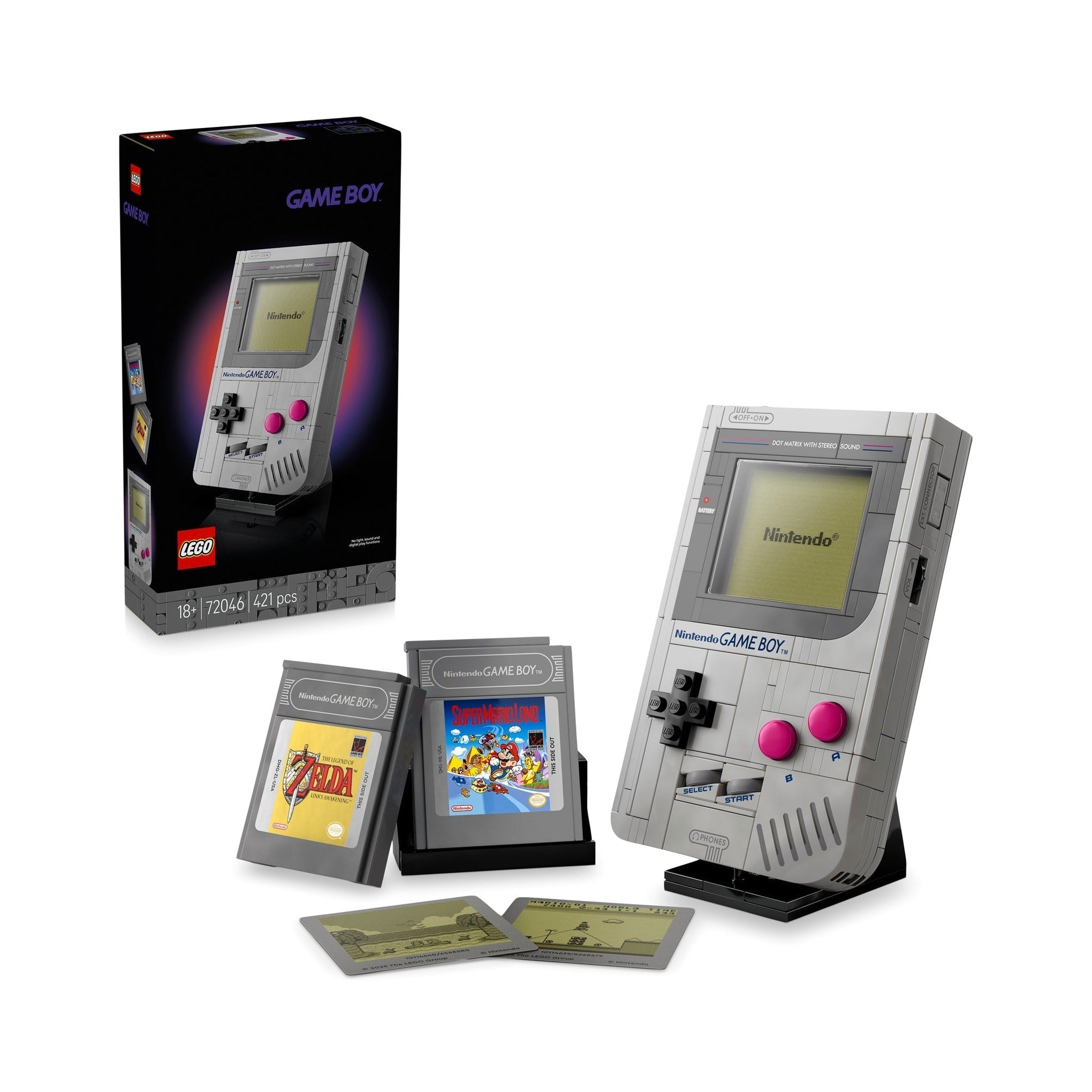 LEGO Game Boy Model Building Kit For Adults – 421 Pieces