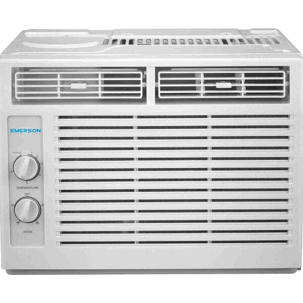 Emerson Quiet Kool 5000 BTU 115V Window Air Conditioner, White – EARC5MD1