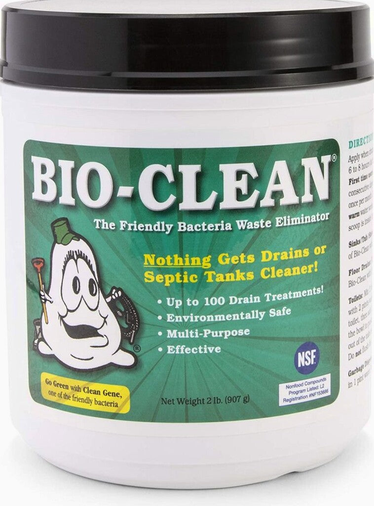 Bio-Clean Natural Drain Cleaner 2 lb – 100 Treatments