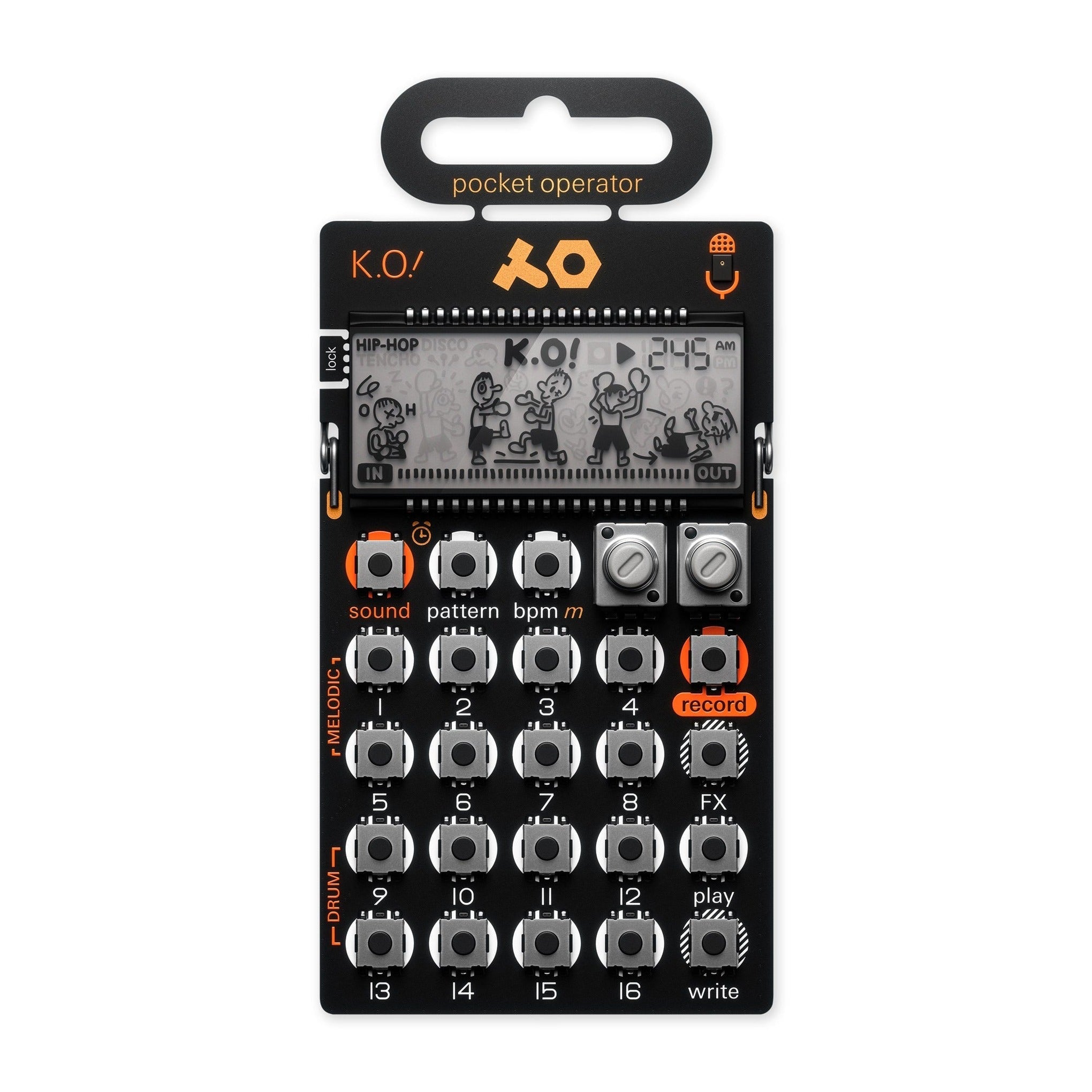 Teenage Engineering Pocket Operator Synthesizer – PO-33 K.O.
