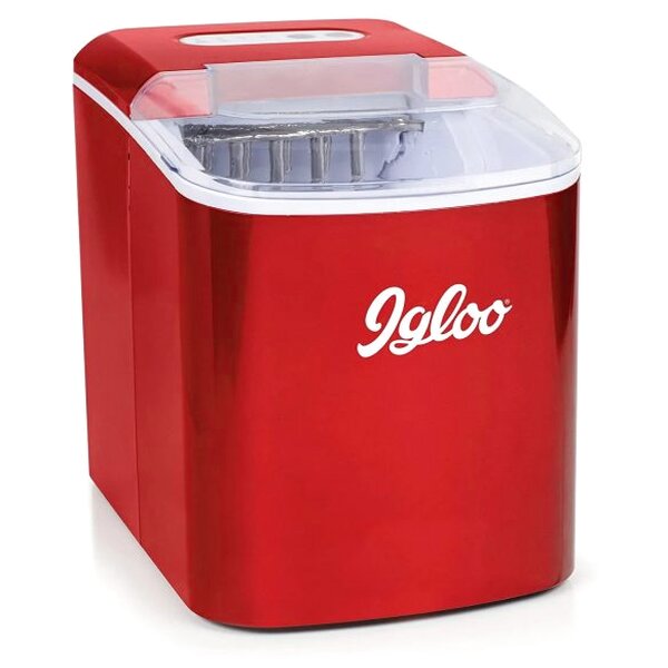 Igloo Portable Countertop Ice Maker, Red – ICEB26RR