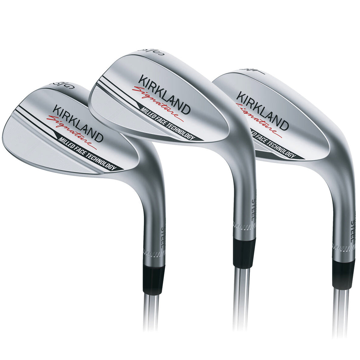 Kirkland Signature 3-Piece Right-Handed Golf Wedge Set – 52, 56, 60