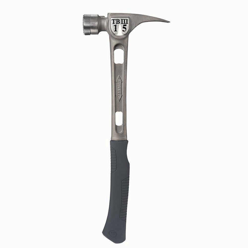 Stiletto Titanium Hammer 15 oz Curved Composite Handle Milled Face – TB3MC