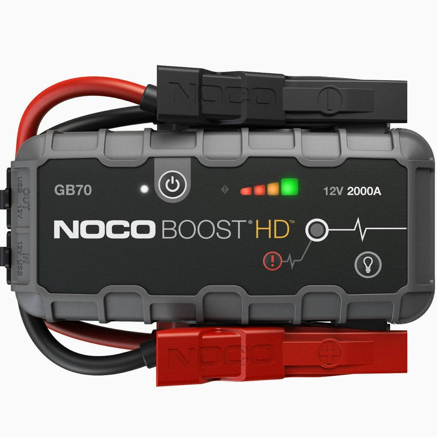 NOCO Boost HD 2000A 12V UltraSafe Portable Lithium Jump Starter – GB70