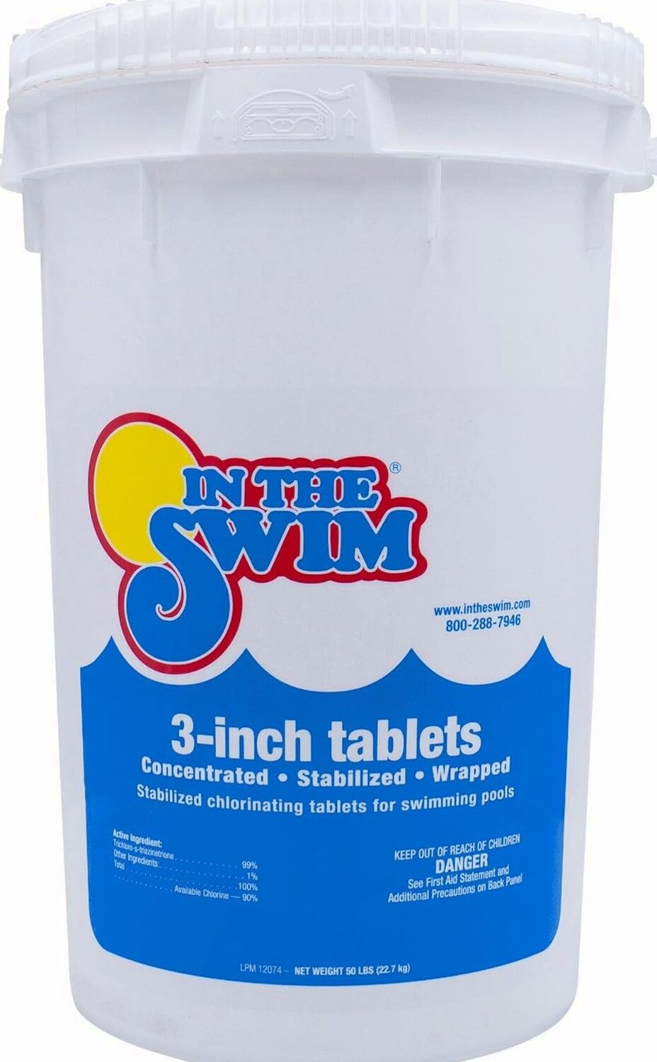 In The Swim 3 Inch Chlorine Tablets 50 lbs – C3050