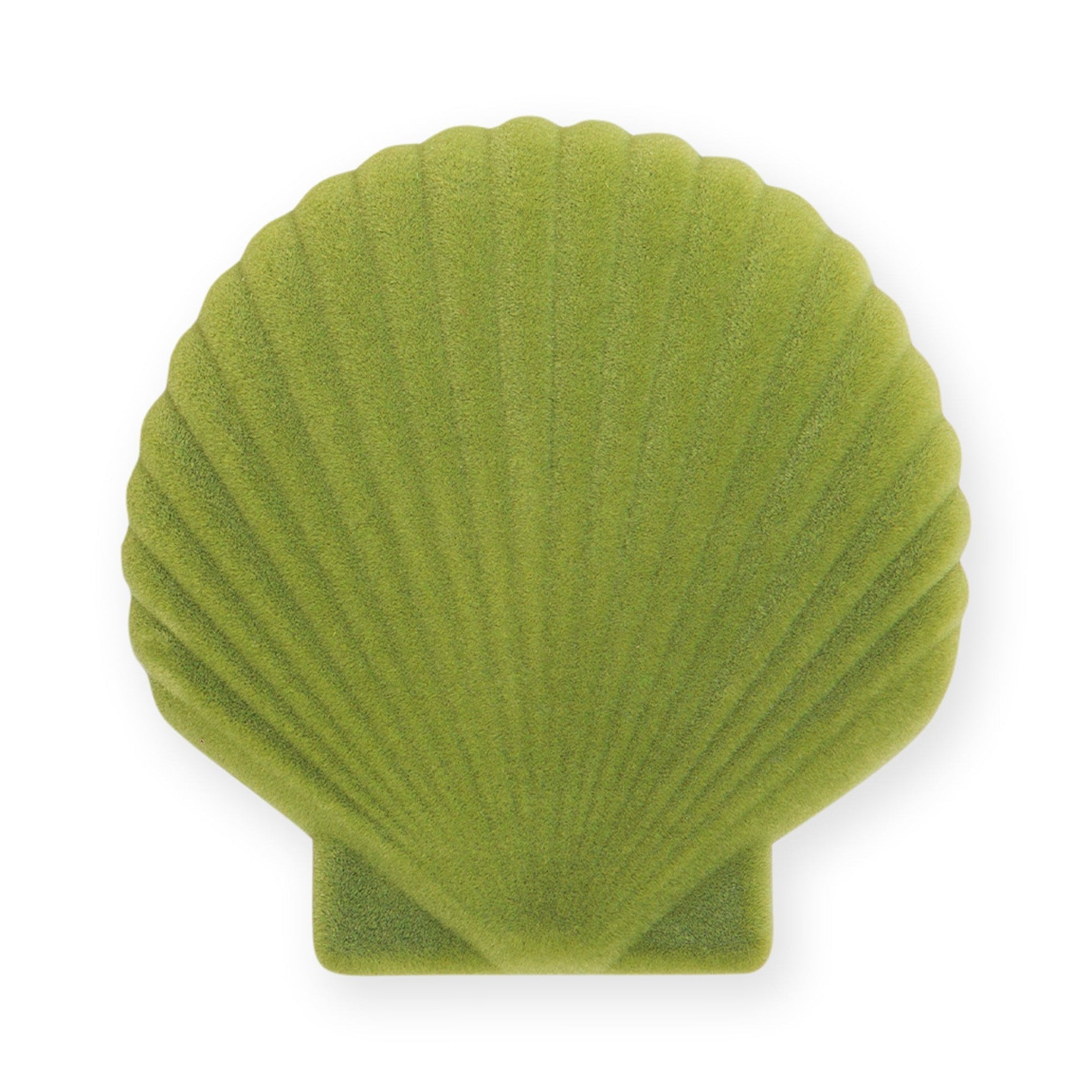 Venus Velvet Seashell Jewelry Box – Green