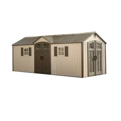 Heavy-Duty Outdoor Storage Shed, 20 ft. x 8 ft. – 60127