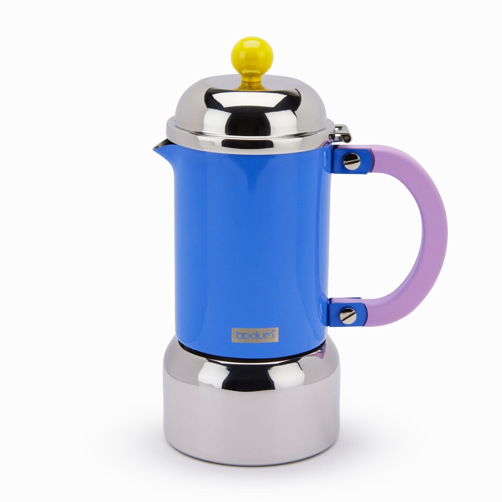 Bodum Chambord Stainless Steel Espresso Maker – Pale Blue