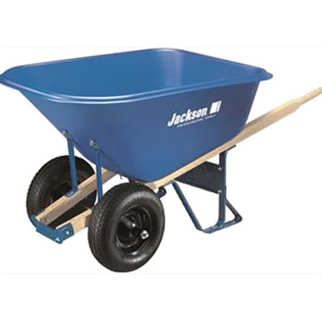 Ames Heavy Duty Poly Wheelbarrow, 10.5 Cu Ft – 225176