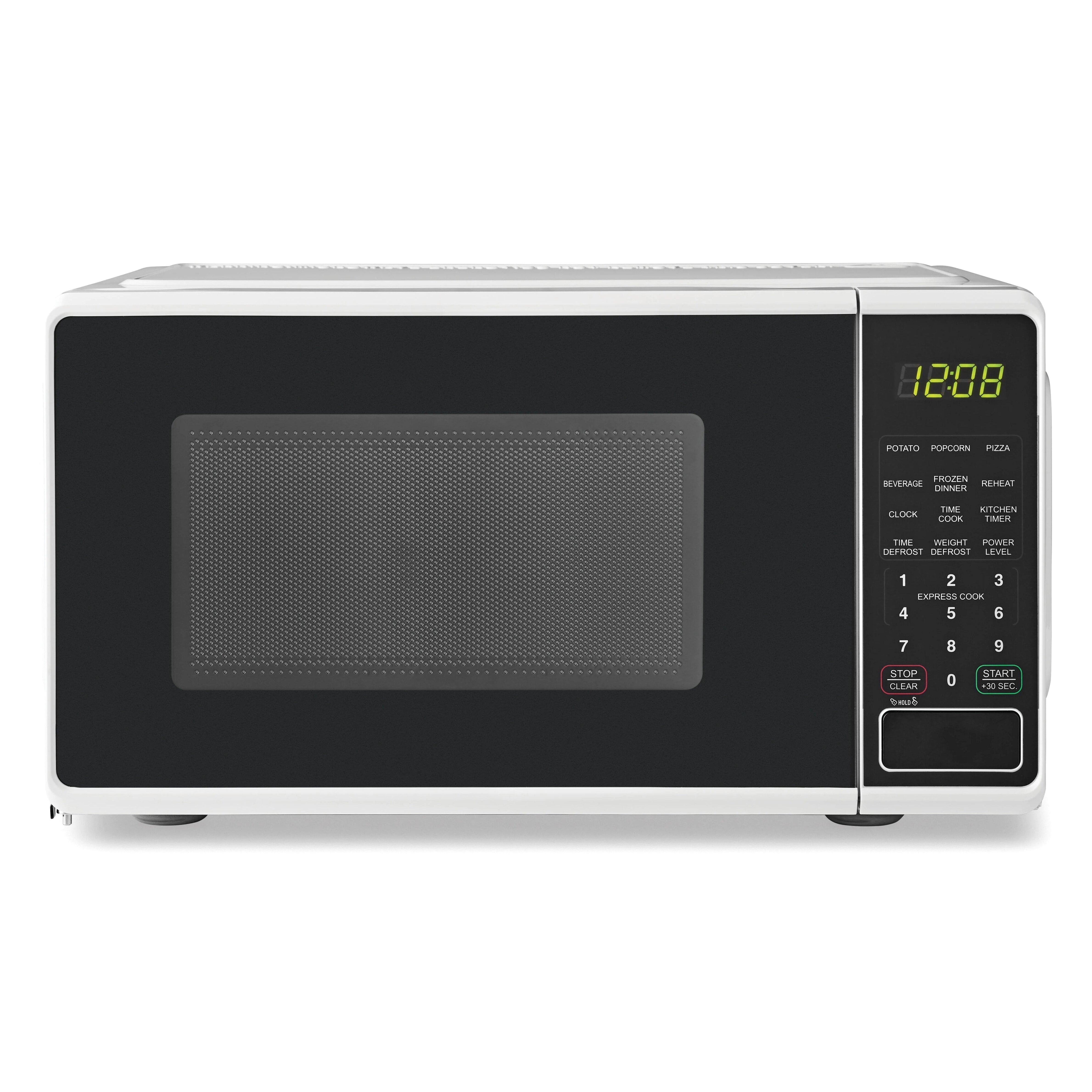 Mainstays Countertop Microwave Oven 0.7 Cu Ft 700 Watts White – MSF0W100072352