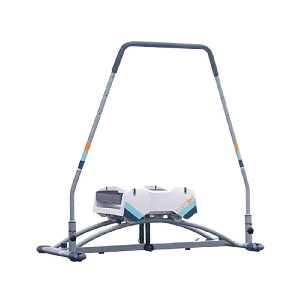 Aeroski Ski Fitness Workout Machine With Recoil Spring Resistance, Gray – 2.0