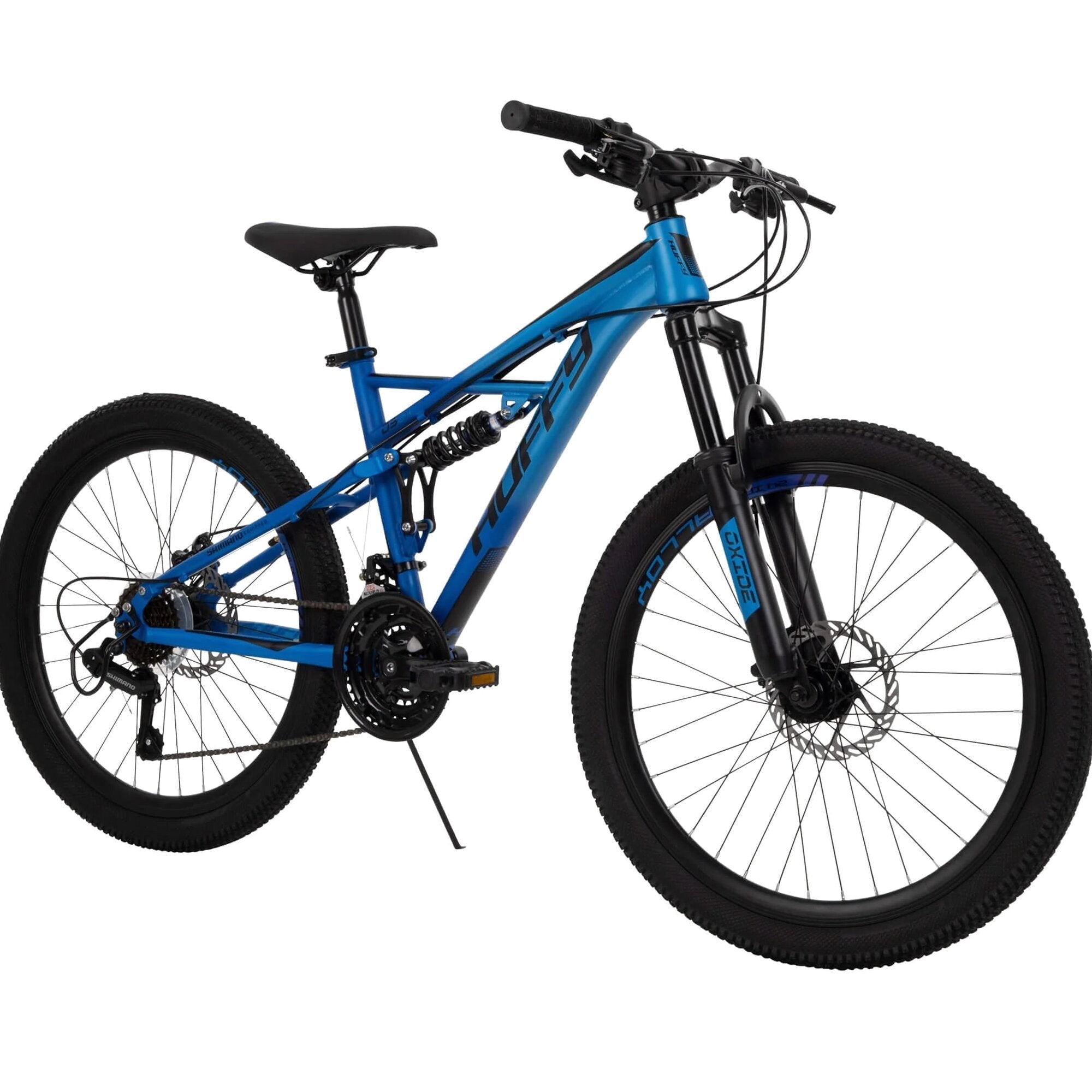 Huffy Oxide 24 Inch Boys Mountain Bike, Blue – 54920P7