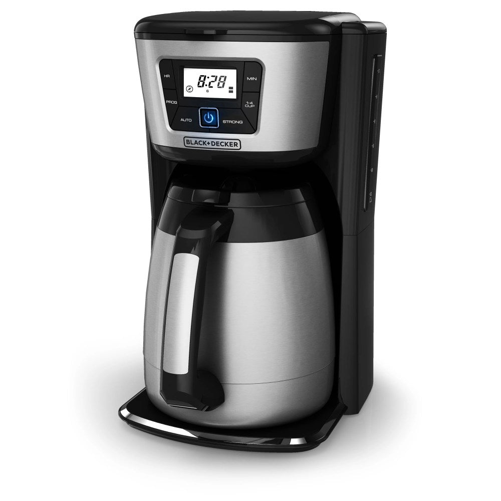 BLACK+DECKER 12-Cup Thermal Coffee Maker With Insulated Stainless Steel Carafe – CM2035B