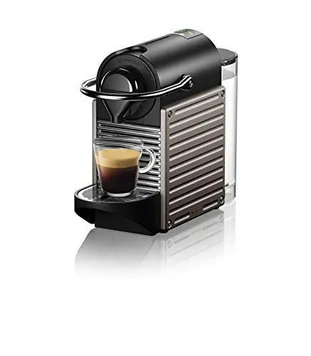 Breville Nespresso Pixie Compact Espresso Machine – Titanium Finish