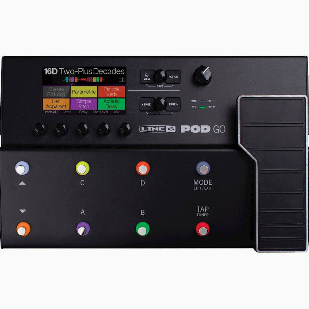 Line 6 POD Go Guitar Processor – Black