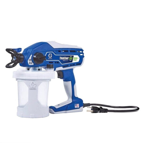 Graco TrueCoat 360 Dual Speed Plus Handheld Airless Paint Sprayer – 26D282
