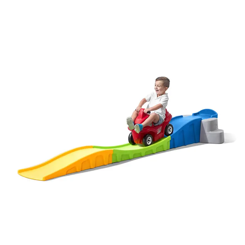 Step2 Anniversary Edition Up & Down Roller Coaster Ride-On Toy, Over 10 Ft, Multicolor – 863300