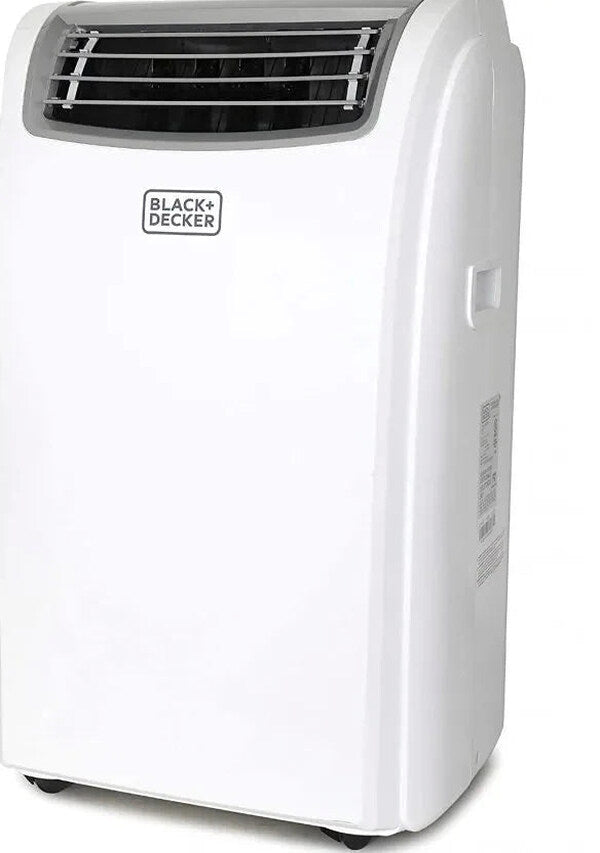BLACK+DECKER 14,000 BTU Portable Air Conditioner With Heat And Remote Control – White