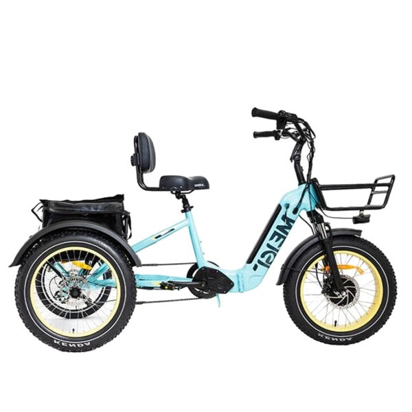 DWMEIGI Silverado 20 Foldable Fat Tire Electric Trike 48V/14AH 750W, 330LBS – MG2301