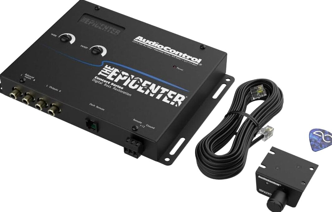 AudioControl Digital Bass Restoration Processor With Wired Remote – Epicenter