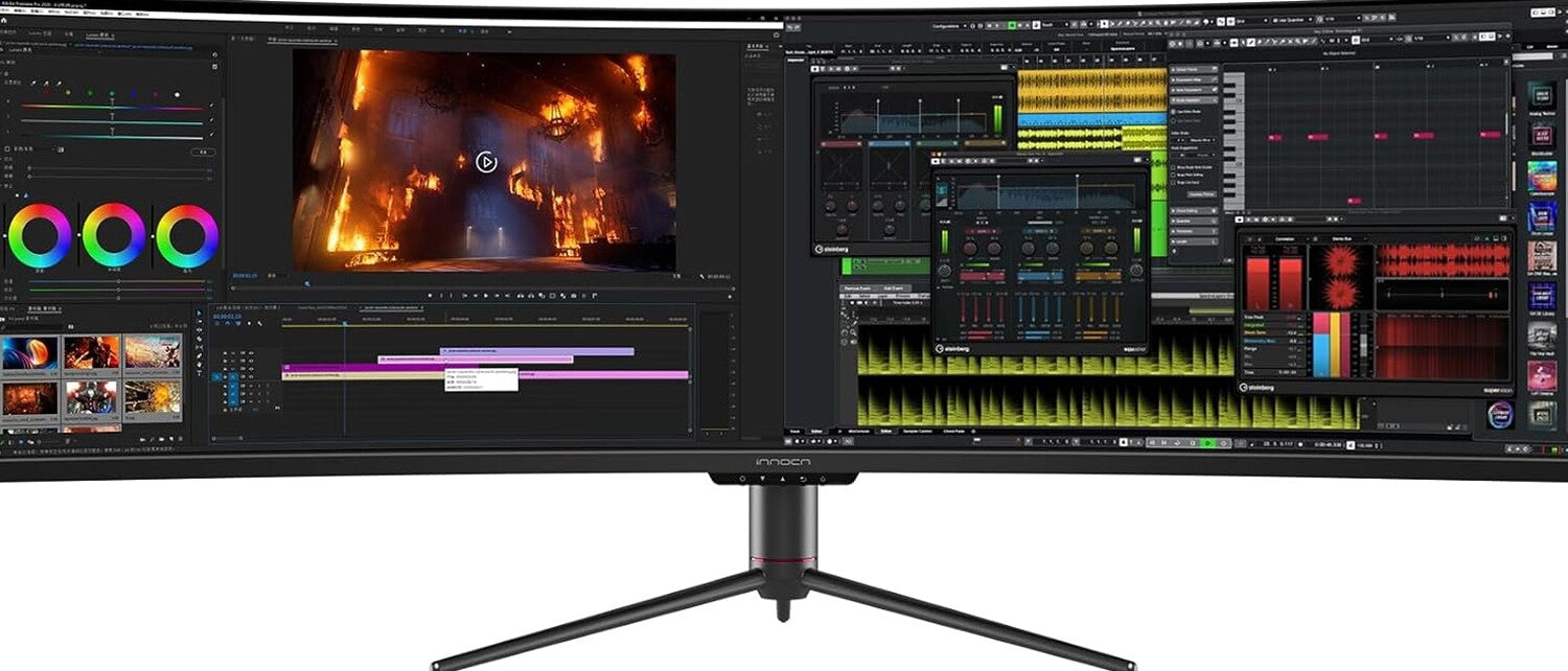 INNOCN 49 Inch Curved Gaming Monitor, 144Hz, HDR400, USB-C – 49C1G