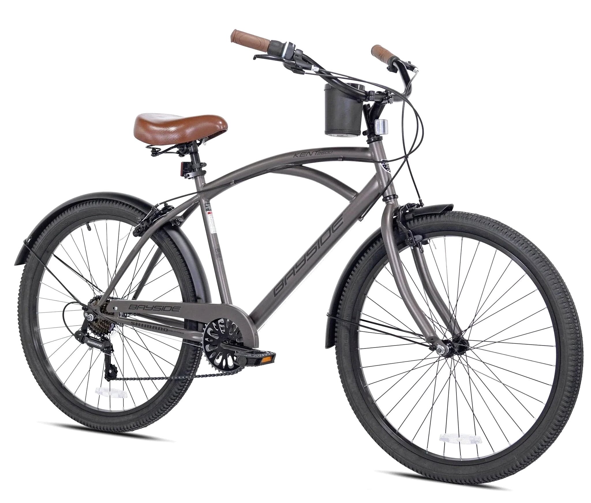 Kent Men’s Bayside Cruiser Bike 26 in Satin Cocoa