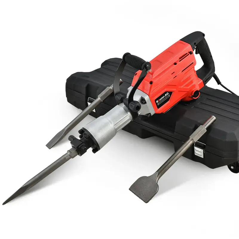 BAUMR-AG 2300W Demolition Jackhammer With 3 Chisels And Carry Case – BMJK-23S Mk II