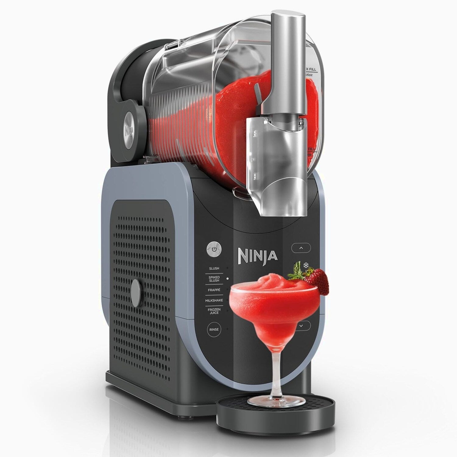 SLUSHi 88 Oz. Frozen Drink And Slushie Machine, Black – FS301