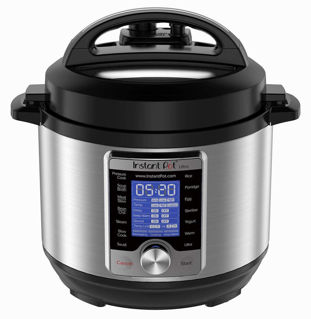 Instant Pot Ultra Mini 3 Quart Programmable Cooker, Stainless Steel, Silver – 16 In 1