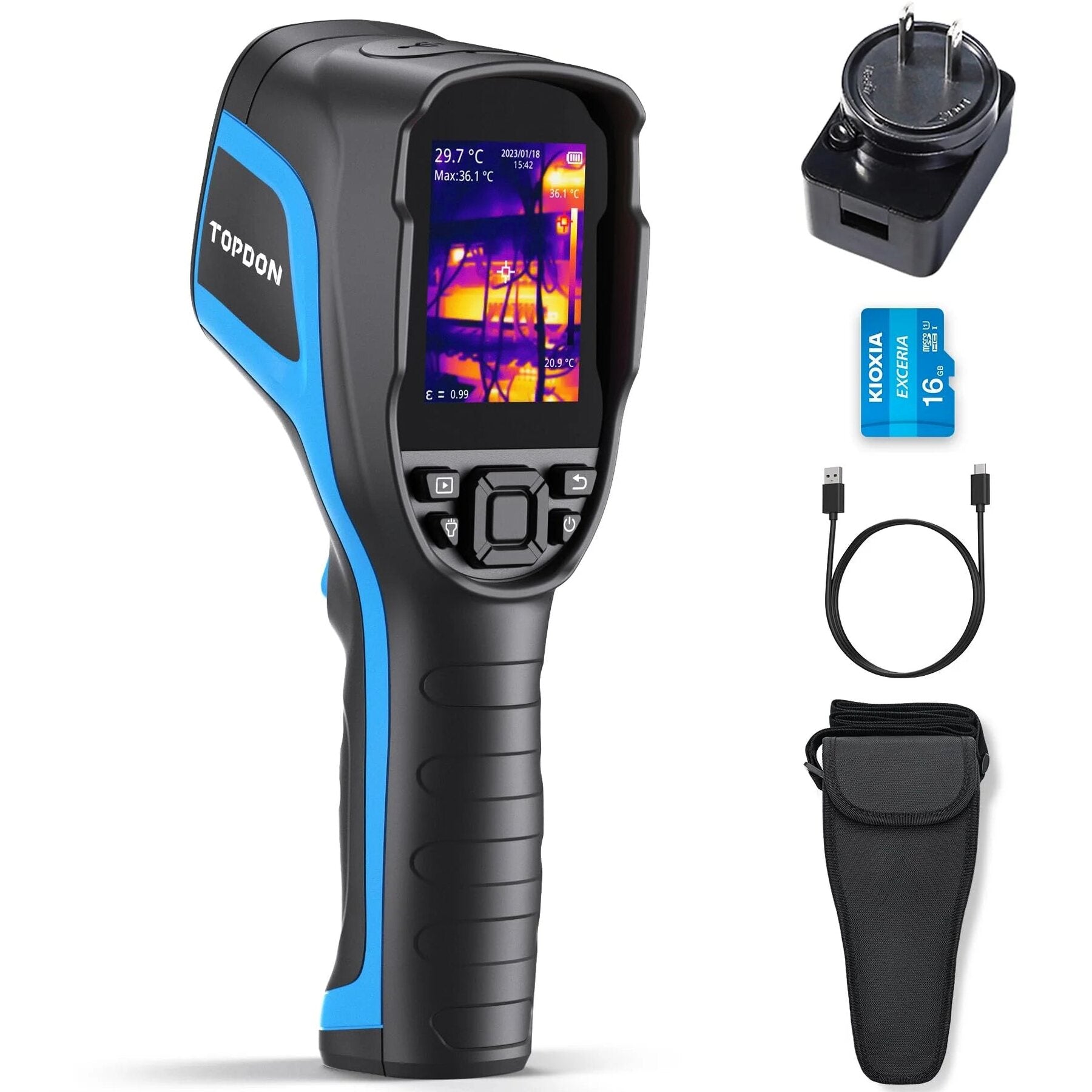 TOPDON 256 x 192 IR Thermal Imaging Camera – TC004